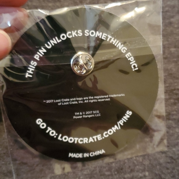 Power Ranger Pin - Picture 2 of 2